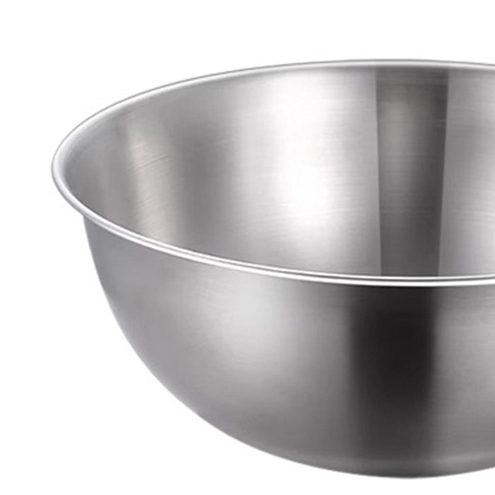 Stainless Steel Bowl Lightweight Cereal Bowl for Kitchen Dining Table Cereal 17cmx17cmx7.5cm