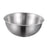 Stainless Steel Bowl Lightweight Cereal Bowl for Kitchen Dining Table Cereal 22cmx22cmx8.3cm