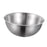 Stainless Steel Bowl Lightweight Cereal Bowl for Kitchen Dining Table Cereal 22cmx22cmx8.3cm