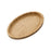 Wooden Serving Tray Modern Stylish Bamboo Oval Platter for Food Fruit Snacks 30cmx20cmx2.5cm