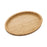 Wooden Serving Tray Modern Stylish Bamboo Oval Platter for Food Fruit Snacks 35cmx20cmx2.5cm