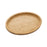 Wooden Serving Tray Modern Stylish Bamboo Oval Platter for Food Fruit Snacks 35cmx20cmx2.5cm