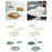 Tiered Cupcake Stand 3 Layer Dried Fruit Plate for Party Banquet Dining Room yellow and gold