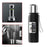 Insulated Water Bottle Hot Water Dispenser Portable Kettle for Trip Work Gym 800ml black