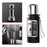 Insulated Water Bottle Hot Water Dispenser Portable Kettle for Trip Work Gym 2000ml black