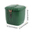 Rice Container Green Pantry Store Pet Food Storage Airtight Cereal Flour Bin L