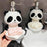 2 in 1 Panda Soap Dispenser with Soap Dish Lotion Bottle for Countertop Home