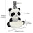 2 in 1 Panda Soap Dispenser with Soap Dish Lotion Bottle for Countertop Home