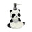 2 in 1 Panda Soap Dispenser with Soap Dish Lotion Bottle for Countertop Home