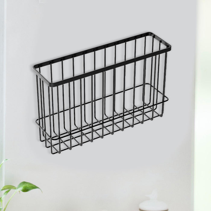 Iron Hanging Wire Basket Multifunctional for Cling Film Fridge Aluminum Foil L