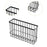 Iron Hanging Wire Basket Multifunctional for Cling Film Fridge Aluminum Foil L