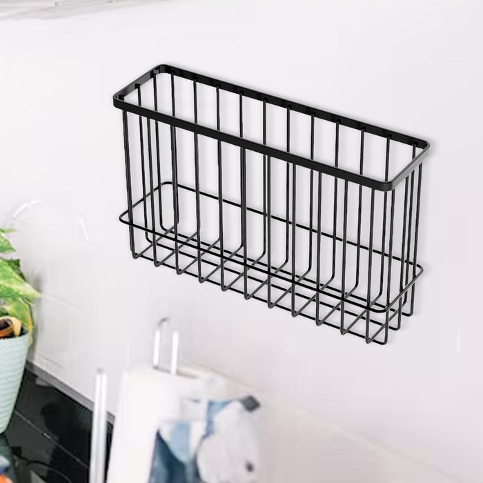 Iron Hanging Wire Basket Multifunctional for Cling Film Fridge Aluminum Foil L