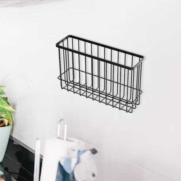 Iron Hanging Wire Basket Multifunctional for Cling Film Fridge Aluminum Foil S