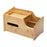 Desktop Compartment Basket Bamboo Portable for Bedside Table Kitchen Cabinet Multifunctional