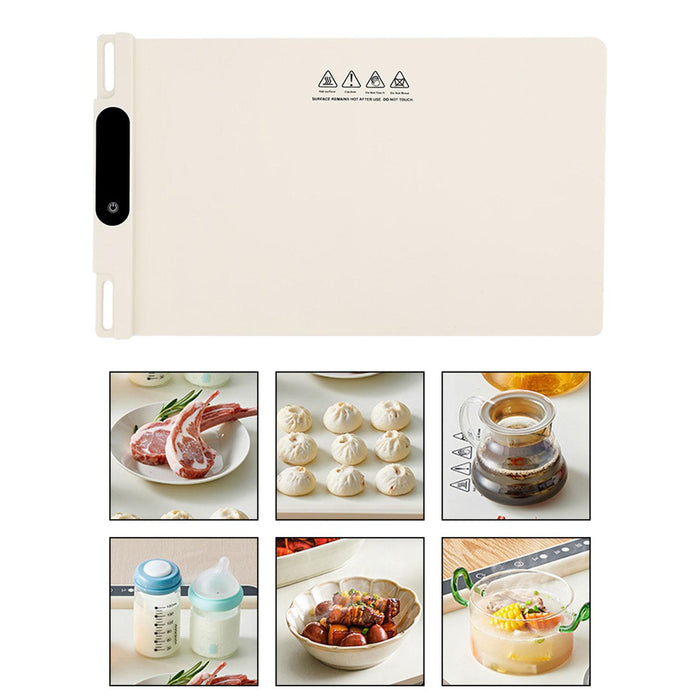 Electric Warming Tray Fast Heating Food Warmer for Buffets Housewarming Home