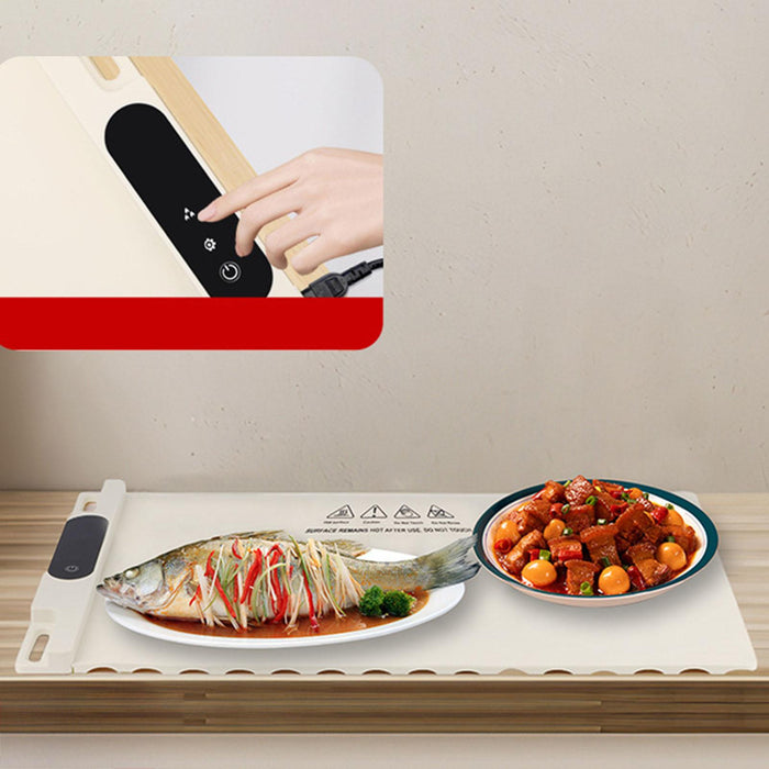 Electric Warming Tray Fast Heating Food Warmer for Buffets Housewarming Home