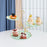 Wedding Cake Stand Buffet Dessert Cupcake Stand for Birthday Kitchen Wedding green