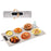 Electric Warming Tray Multifunctional for Housewarming House Parties Buffets gray