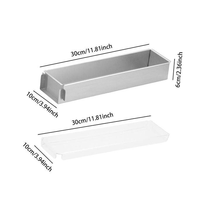 Cheesecake Pan with Lid Rectangular Cake Pan for Birthday Kitchen Cheesecake 30CM