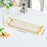 Serving Tray with Handles Rectangular Jewelry Storage Tray for Kitchen Hotel Amber