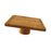 Square Wood Cake Display Stand Accessory for Donuts, Fruits Cupcake Pedestal 25cmx9.5cm