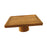 Square Wood Cake Display Stand Accessory for Donuts, Fruits Cupcake Pedestal 25cmx9.5cm