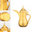 Arabic Teapot Vacuum Insulated Coffee Pot 1.8L Aluminum Arabic Teapot Kettle