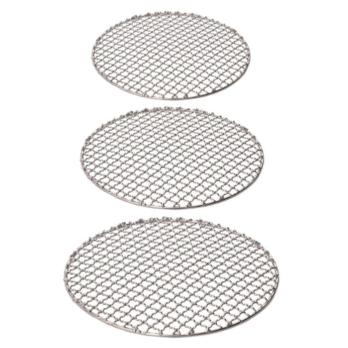 Grill Mesh Net Roasting Grid Wire Lightweight Tea Parties Barbecue Wired Net Diameter 28cm