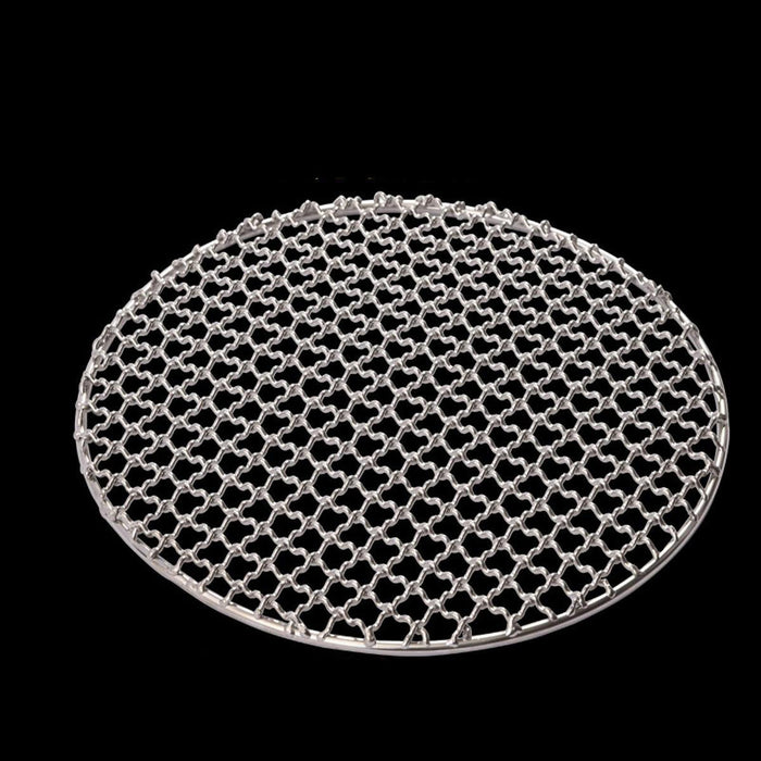 Grill Mesh Net Roasting Grid Wire Lightweight Tea Parties Barbecue Wired Net Diameter 28cm