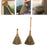 Whisk Broom Decorative Household Straw Broom for Home Floor Sweepers Kitchen short