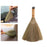 Whisk Broom Decorative Household Straw Broom for Home Floor Sweepers Kitchen short