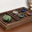 7Pcs Wooden Serving Trays Coffee Tea Tray for Kitchen Coffee Table Breakfast