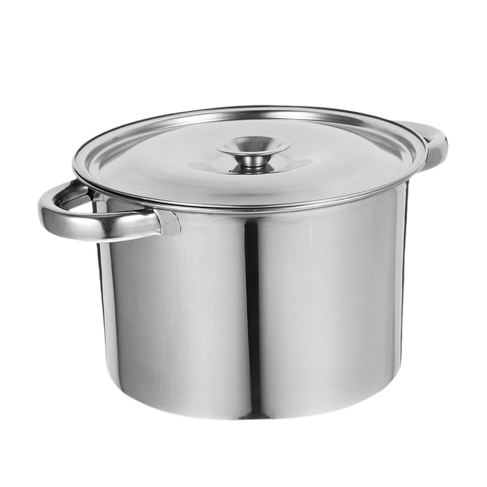 Stainless Steel Stockpot Induction Cooking Pot 20cm for Picnic Outdoor Party