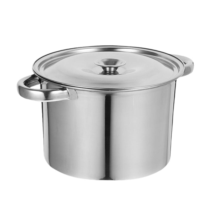 Stainless Steel Stockpot Induction Cooking Pot 20cm for Picnic Outdoor Party