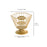 Capsule Holder Creative Practical Coffee Pod Holder for Bar Cafe Living Room Gold