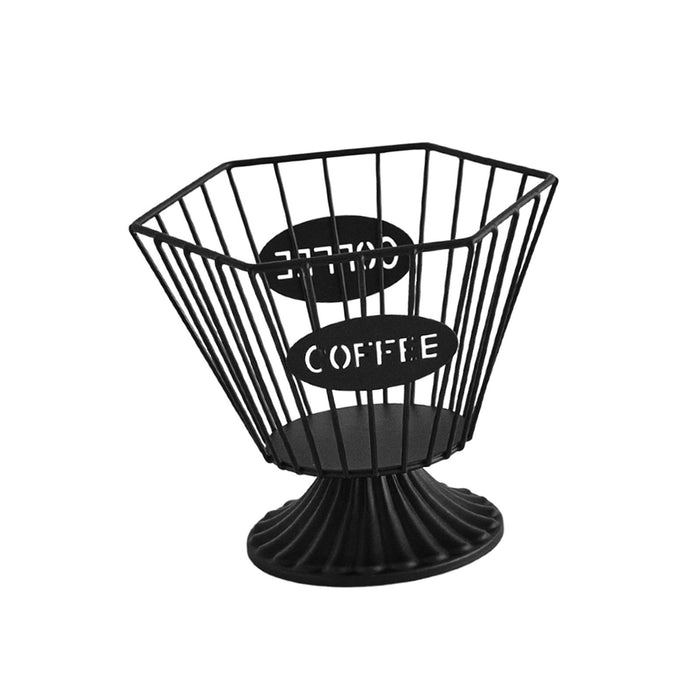 Capsule Holder Creative Practical Coffee Pod Holder for Bar Cafe Living Room Black