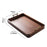 Rectangular Serving Tray Sturdy Desk Tea Tray for Bathroom Farmhouse Kitchen 38.5cmx27cmx6cm