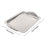 Fruit Serving Plate Wearproof Dessert Plate for Restaurant Wedding Household Large Silver