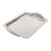 Fruit Serving Plate Wearproof Dessert Plate for Restaurant Wedding Household Large Silver