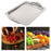 Fruit Serving Plate Wearproof Dessert Plate for Restaurant Wedding Household Large Silver