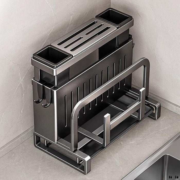 Kitchen Utensils Holder Storage Rack Forks Spoons Knife Stand Cutlery Holder