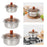 Stainless Steel Mixing Bowl Fruits Bowl Multiuse for Kitchen Restaurant Home 18cm