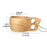 Wooden Mug Travel Mug Milk Cup Drinking Cup for Household Backpacking Hiking B