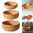 Rattan Basket Storage Basket Decorative Woven Bowl for Food Bread Vegetables Small