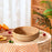 Rattan Basket Storage Basket Decorative Woven Bowl for Food Bread Vegetables Small