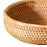 Rattan Basket Storage Basket Decorative Woven Bowl for Food Bread Vegetables Small