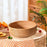 Rattan Basket Storage Basket Decorative Woven Bowl for Food Bread Vegetables Medium