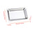 Decorative Organizer Tray Rectangle Metal Dinner Plate for Appetizer Dessert