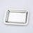 Decorative Organizer Tray Rectangle Metal Dinner Plate for Appetizer Dessert