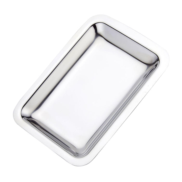 Decorative Organizer Tray Rectangle Metal Dinner Plate for Appetizer Dessert